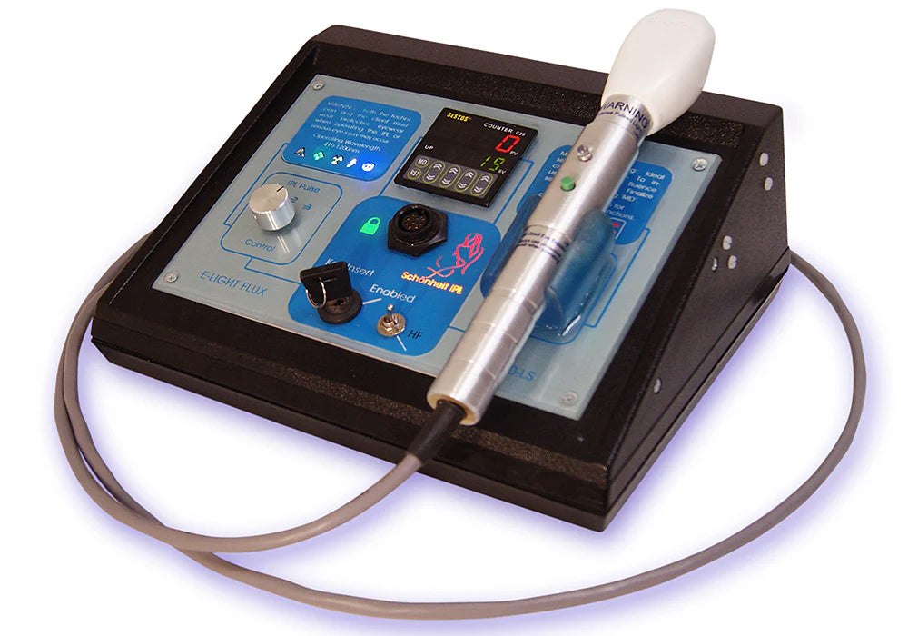 Professional IPL850 LS Large Spot E Light Flux Intense Pulsed Light Hair Removal System - At-Home Salon & Spa Treatments for Smooth Skin