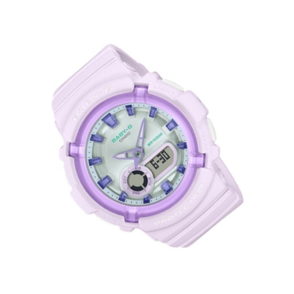 Casio Baby-G BGA-280SW-6ADR Analog Digital Purple Women's Watch - Stylish & Durable for Sports, Fitness & Everyday Wear