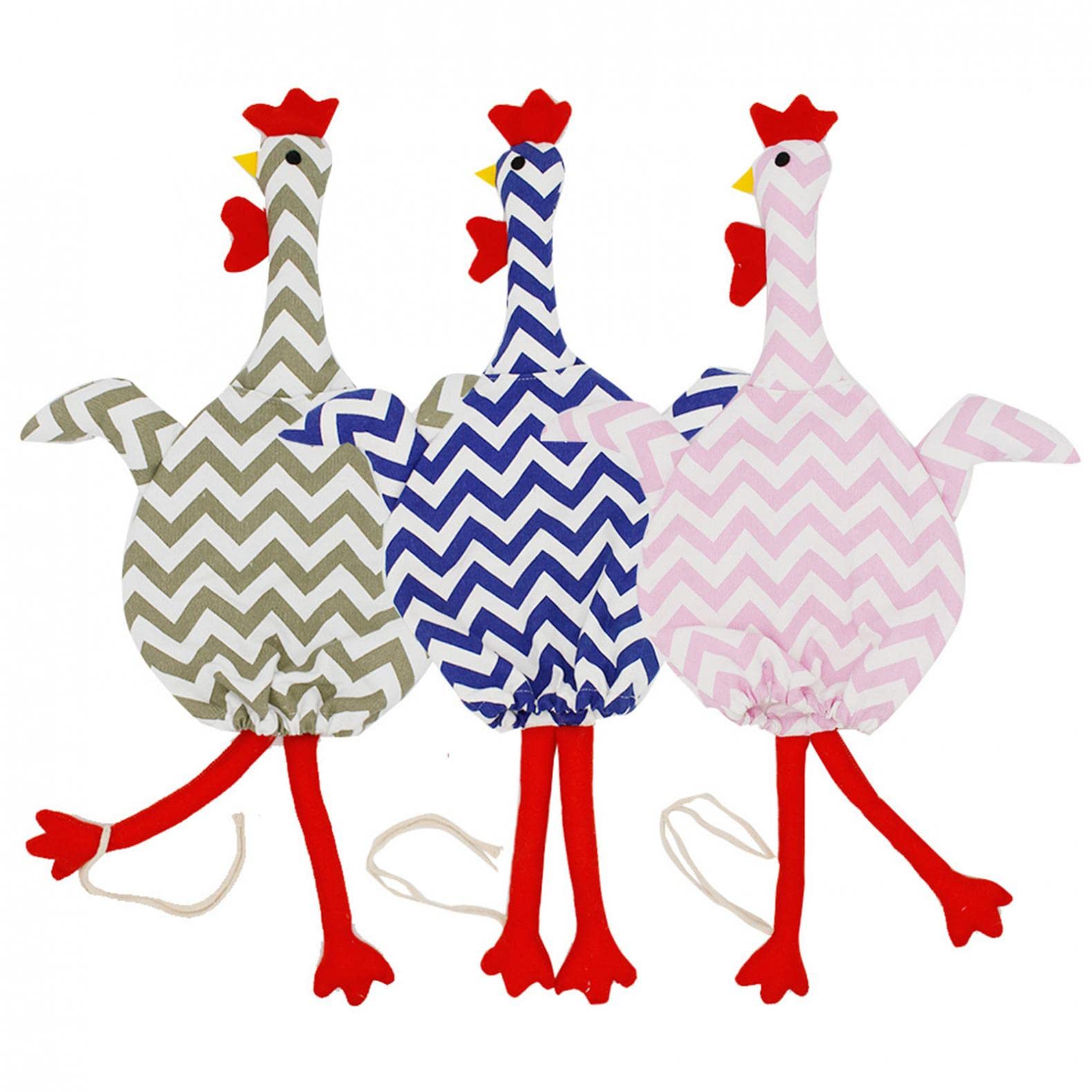 Cartoon Chicken Grocery Bag Holder & Organizer - Plastic Bag Dispenser for Home, Kitchen, Car & Camping | Hanging Storage Solution for Trash Bags, Recycling & Organization Needs