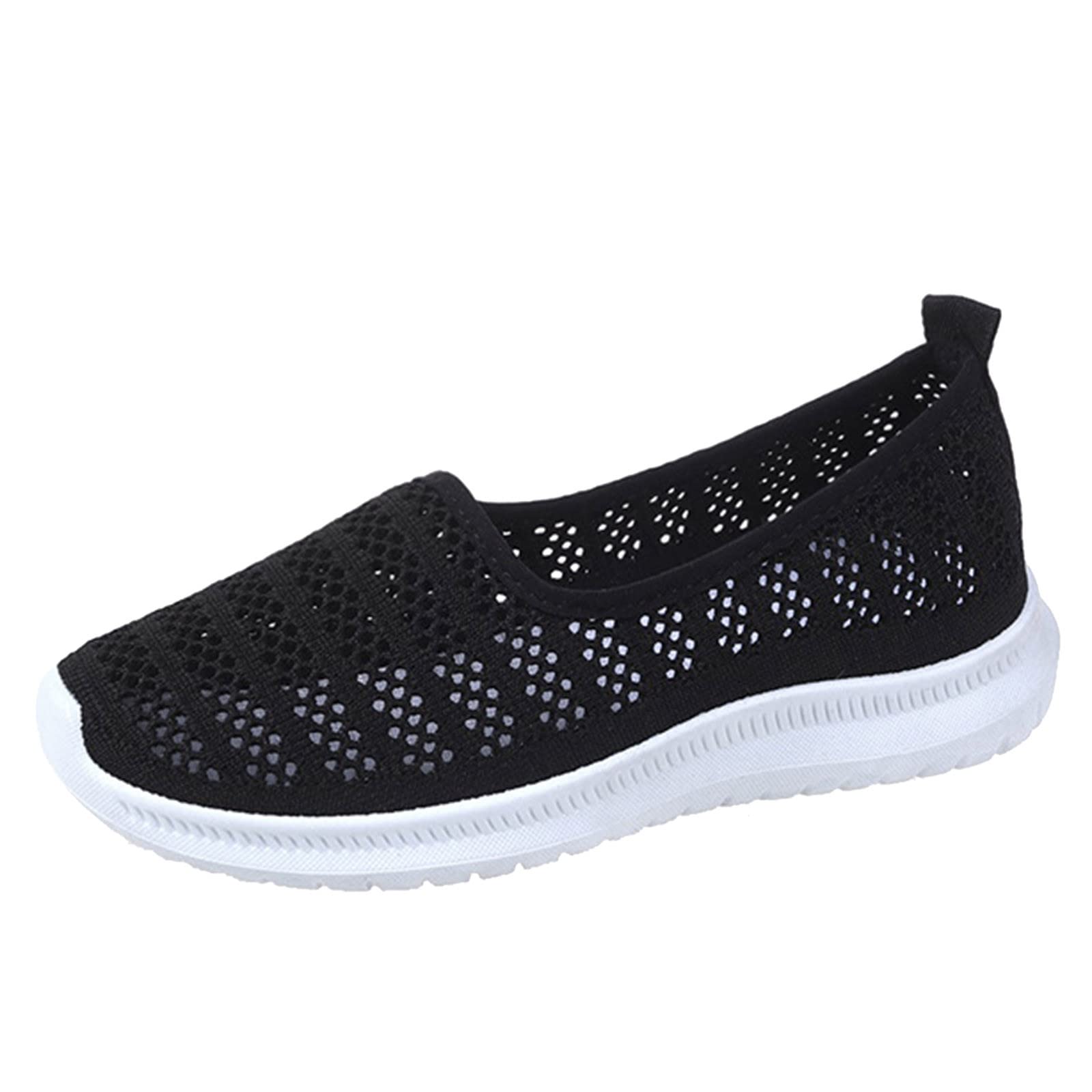 Rvidbe Women's Sneakers Size 7 - Fashionable Comfortable Sport Walking Shoes for Women | Trendy Loafers for Casual Wear, Gym & Daily Activities