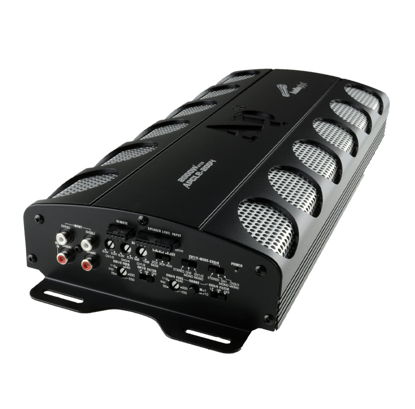 APCLE 2004 4 Channel MOSFET Power Amplifier - High Power Car Audio Amp for Vehicles, Home Theater & DJ Systems