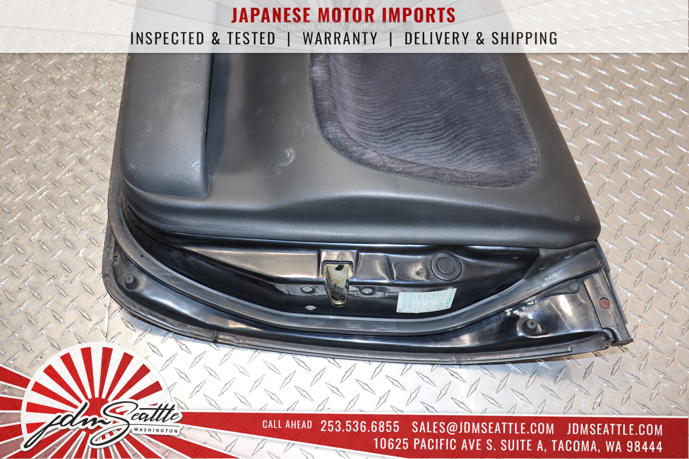 JDM RHD Nissan S13 180SX Complete Doors with Interior Panels, Side Mirrors & Switches - Perfect for Restoration & Drift Builds