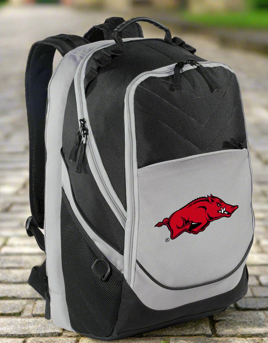 University of Arkansas Razorbacks Laptop Backpack - Durable Computer Bag for Students, Travel & Campus Life