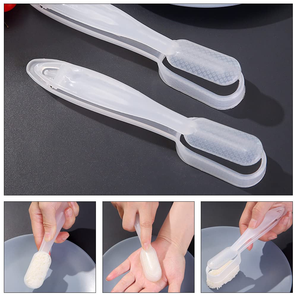Chlotmio 4-Piece Non-Stick Sushi Mold Kit - Nigiri & Onigiri Rice Shaper DIY Tool for Homemade Japanese Sushi | Perfect for Home Kitchens, Parties & Meal Prep