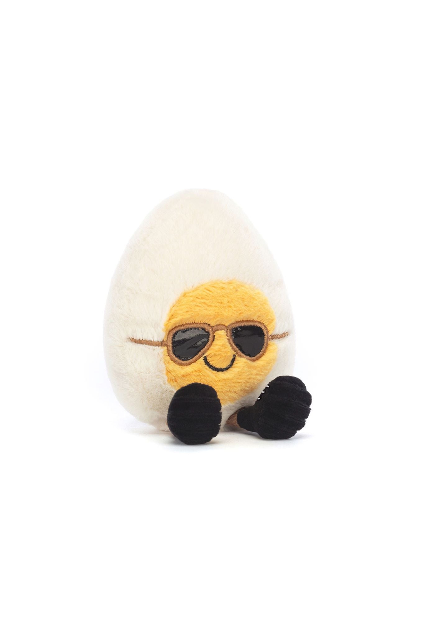 Jellycat Amuseables Boiled Egg Plush Toy - Soft & Cute Stuffed Egg for Kids & Adults - Perfect Easter Gift, Stress Relief & Home Decor
