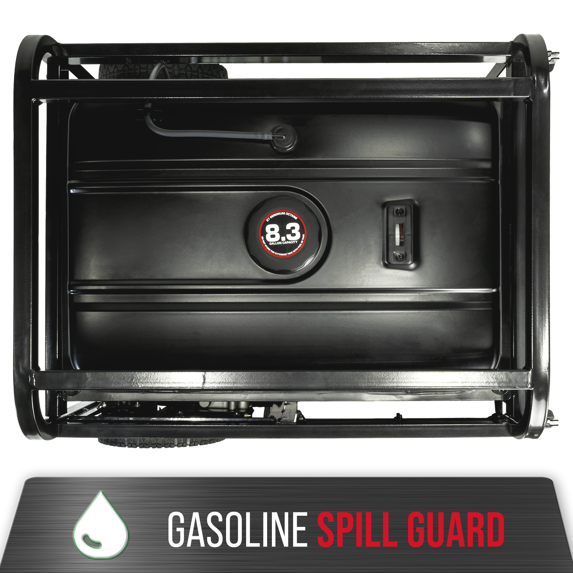 13,000W Dual Fuel Portable Generator with CO Alert - Reliable Power for Camping, Emergencies & Home Backup