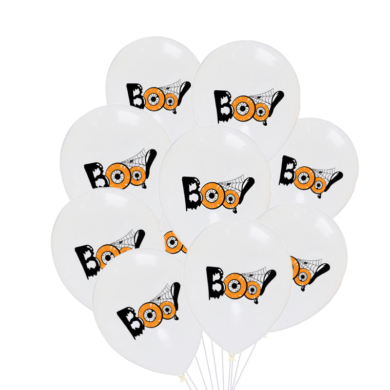 Halloween Balloon Decorations - Spooky Party Balloons for Halloween Decor, Home & Party Supplies - Perfect for Halloween Parties, Home Decor, and Festive Celebrations