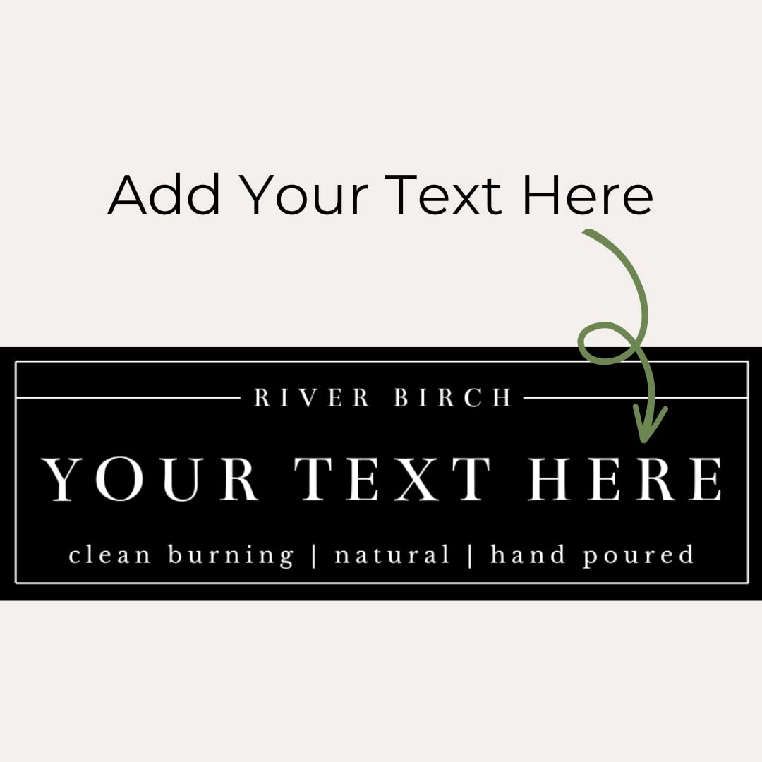 Premium 10-Pack River Birch Scented Soy Candles | All-Natural, Non-Toxic, 8oz Black Matte Tin | Choose Your Fragrance | Perfect for Home Relaxation, Spa Nights & Cozy Gift Giving