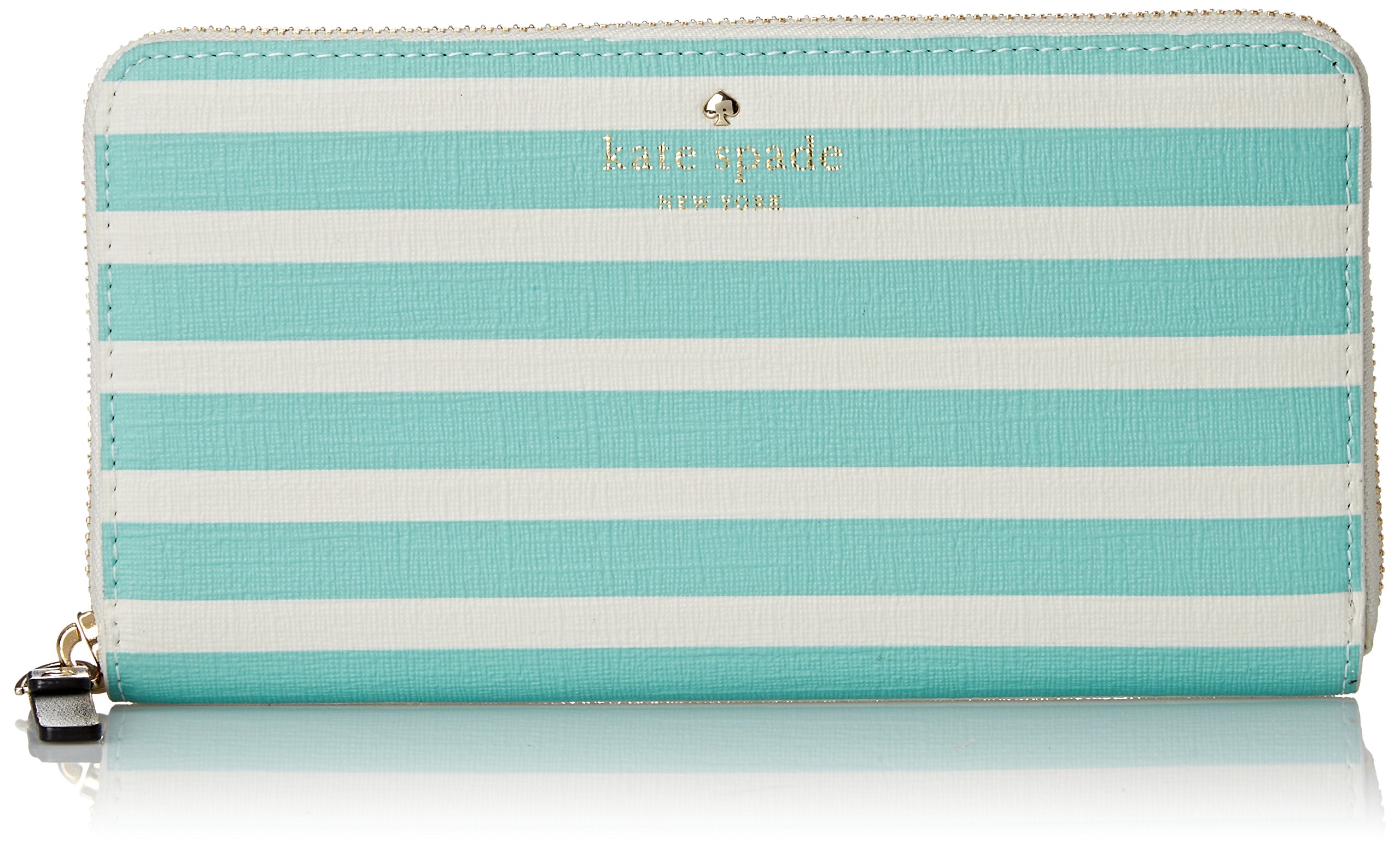 Kate Spade New York Fairmount Square Lacey Wallet - Stylish Women's Leather Card Holder for Everyday Use, Travel & Gifts