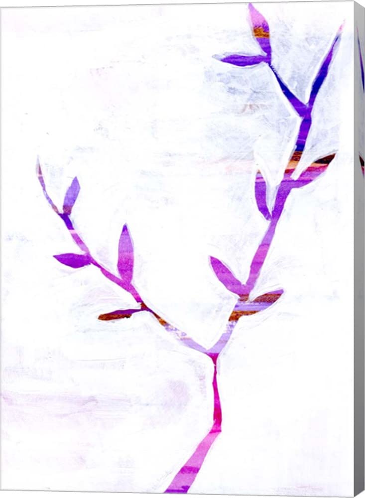 Anne Seay Leaf Trio II Canvas Wall Art - 14x20 Inches Gallery Wrapped Painting for Living Room, Bedroom & Office Decor