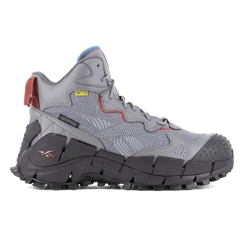Reebok Men's Zig Kinetica Edge II Work Safety Shoes - Non-Slip, Electrical Hazard Protection for Construction & Industrial Workers