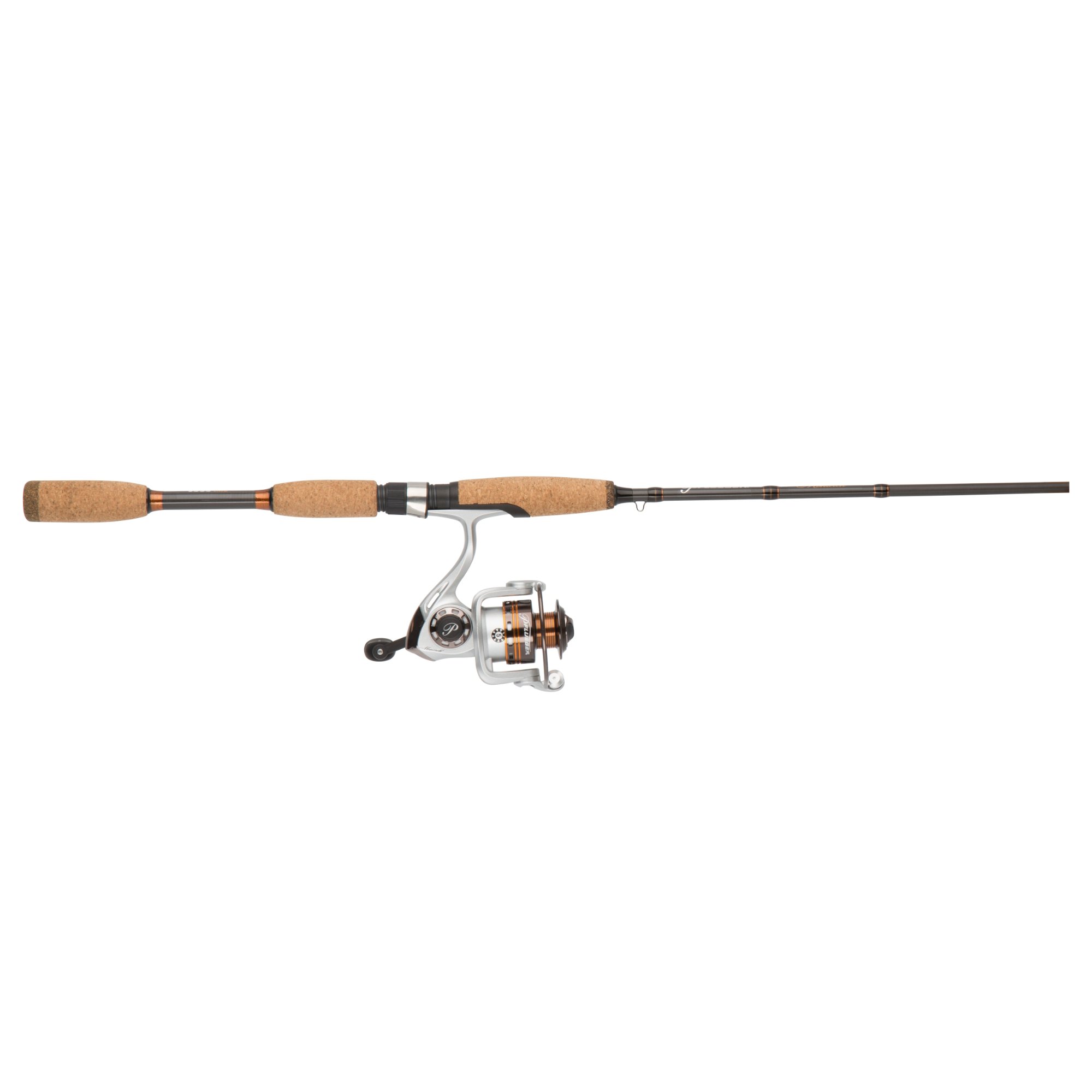 Pflueger Monarch Spinning Fishing Rod and Reel Combo – Lightweight Graphite Freshwater & Saltwater Fishing Gear for Bass, Trout, and Walleye | Perfect for Shore Fishing, Boat Angling, and Tournament Use