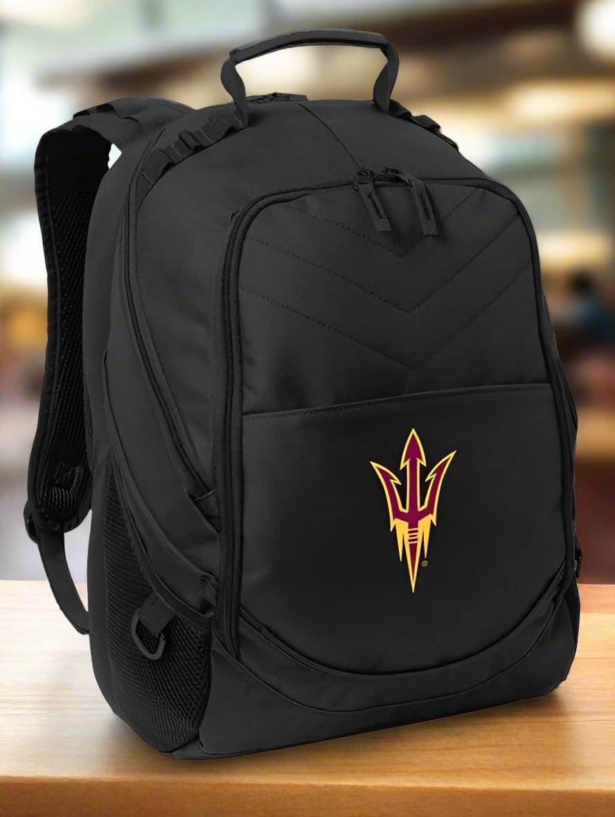 ASU Sun Devils Laptop Backpack - Arizona State University Computer Bag for Students, Work & Travel