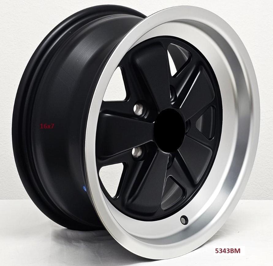 16x7 & 16x8 Wheels for Porsche 944 (951/952) 2.5 Turbo 1981-1986 - Perfect for Performance Upgrades & Classic Car Restoration