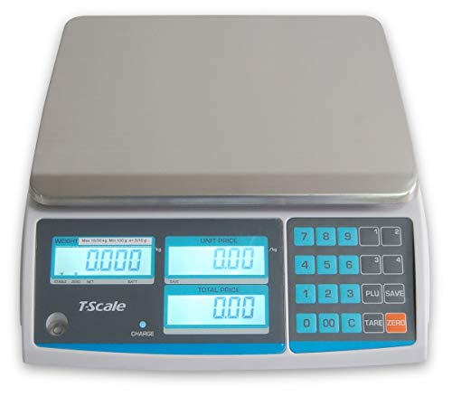 Legal for Trade Price Computing Scale - Class III Certified, 30lb Capacity for Precise Weighing | Ideal for Retail, Shipping & Postal Services