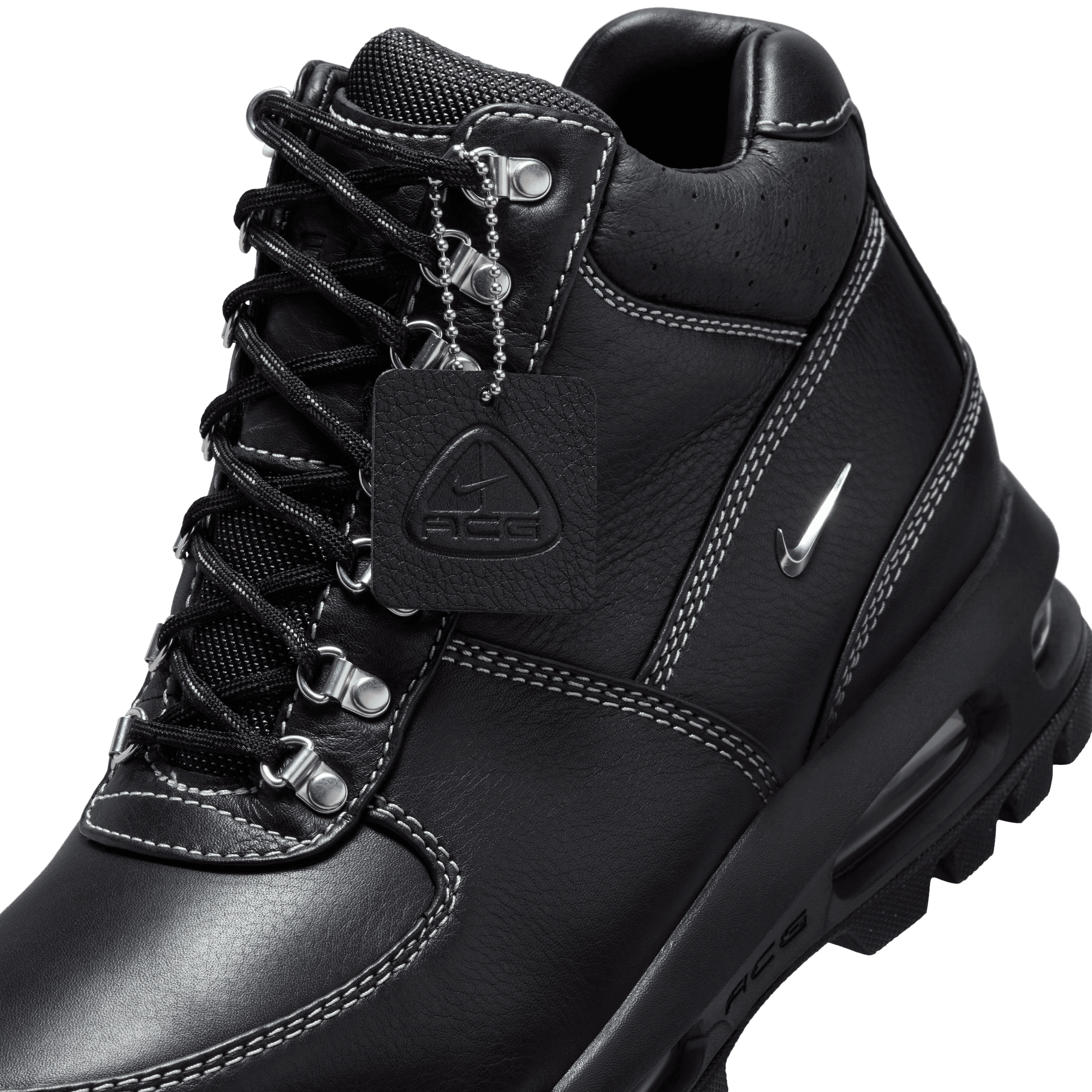 Nike Air Max Goadome PRM Men's Boots - Black/Off Noir - Waterproof Hiking & Outdoor Adventure Shoes