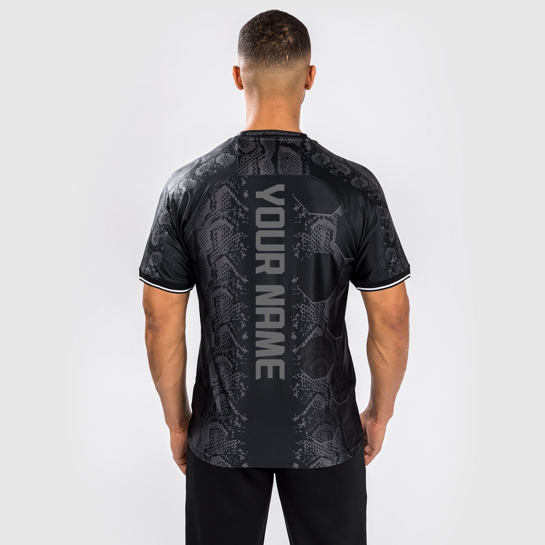 Venum UFC Adrenaline Personalized Authentic Fight Night Walkout Jersey for Men - Black | MMA Training & Competition Apparel