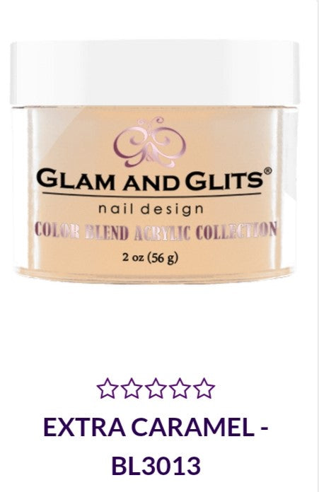 GLAM AND GLITS COLOR BLEND COLLECTION VOL.1 BL3013 - 2 oz Hair Dye with Extra Caramel Highlights | Perfect for Brunettes & Balayage Styles at Home