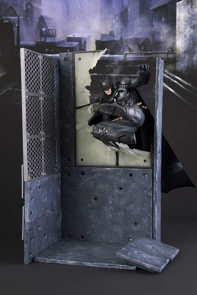 Kotobukiya DC Comics Arkham Knight Batman ArtFX+ Statue - Premium Collectible Figure for Gamers & DC Fans - Perfect for Display, Gifts & Home Decor