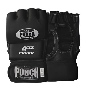 4oz MMA Gloves - AAA Cage Cutters Punch Training Gloves for Boxing, Sparring & MMA Fighting - Ideal for Training, Competition & Fitness Workouts