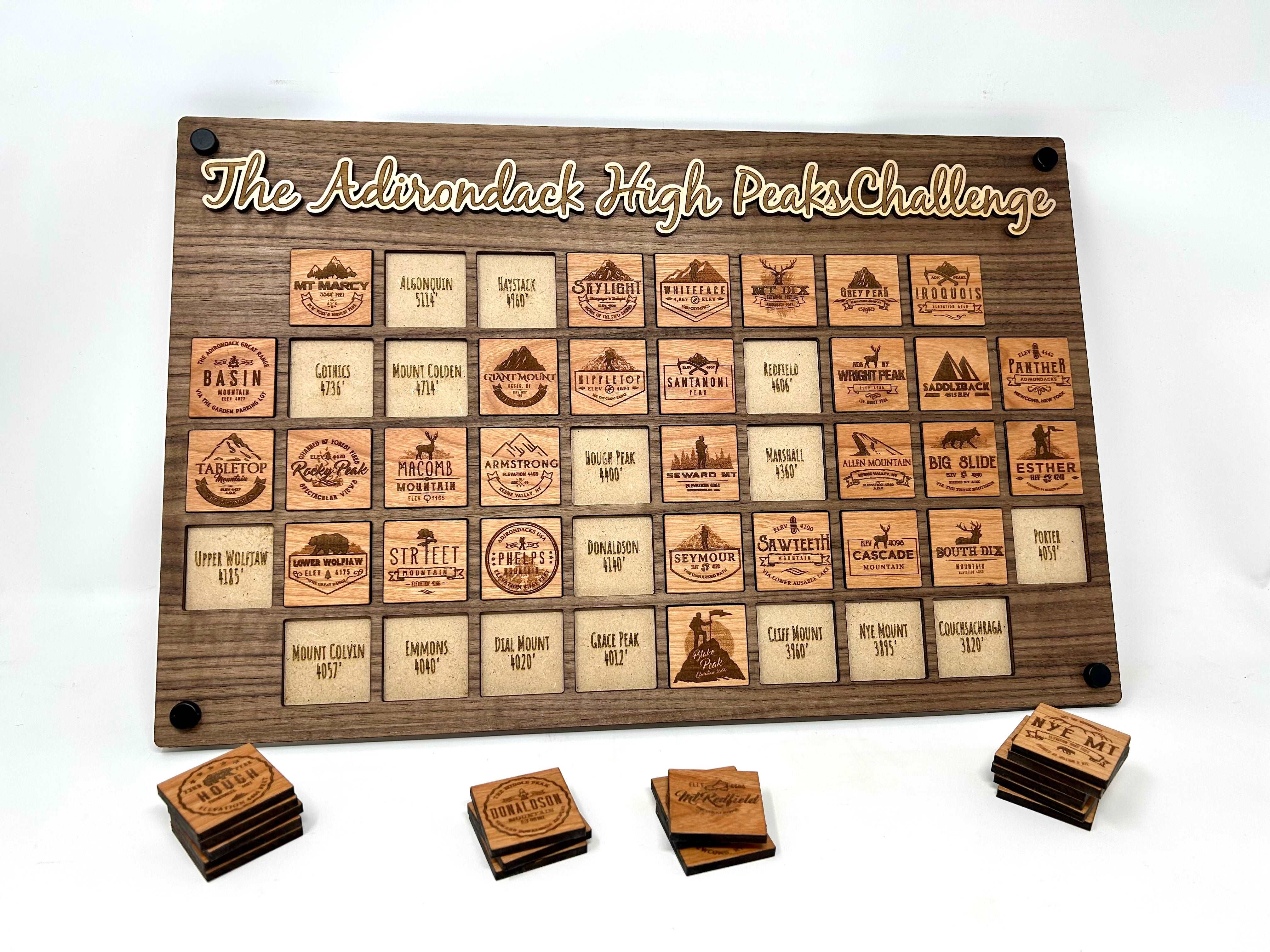 Adirondack 46er High Peaks Hiking Challenge Tracker - Collector's Edition for ADK Mountain Climbing Enthusiasts | Perfect for Hiking Logs & Adventure Journaling