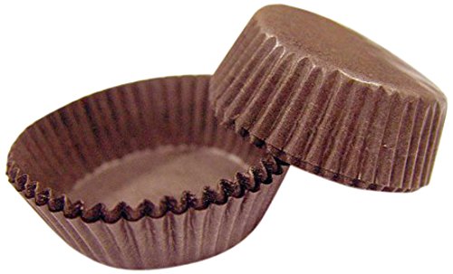 Cybrtrayd No.5 Brown Paper Candy Cups - 19000 Count Bulk Pack | Perfect for Party Favors, Wedding Treats & Dessert Displays