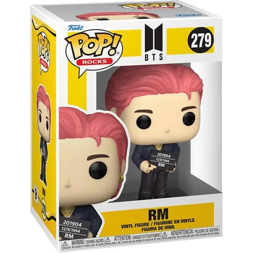 BTS Butter RM Pop! Vinyl Figure #279 - Funko Pop! Collectible for K-Pop Fans, Perfect for Display & Gift Giving - Music Room Decor, BTS Merchandise Collection