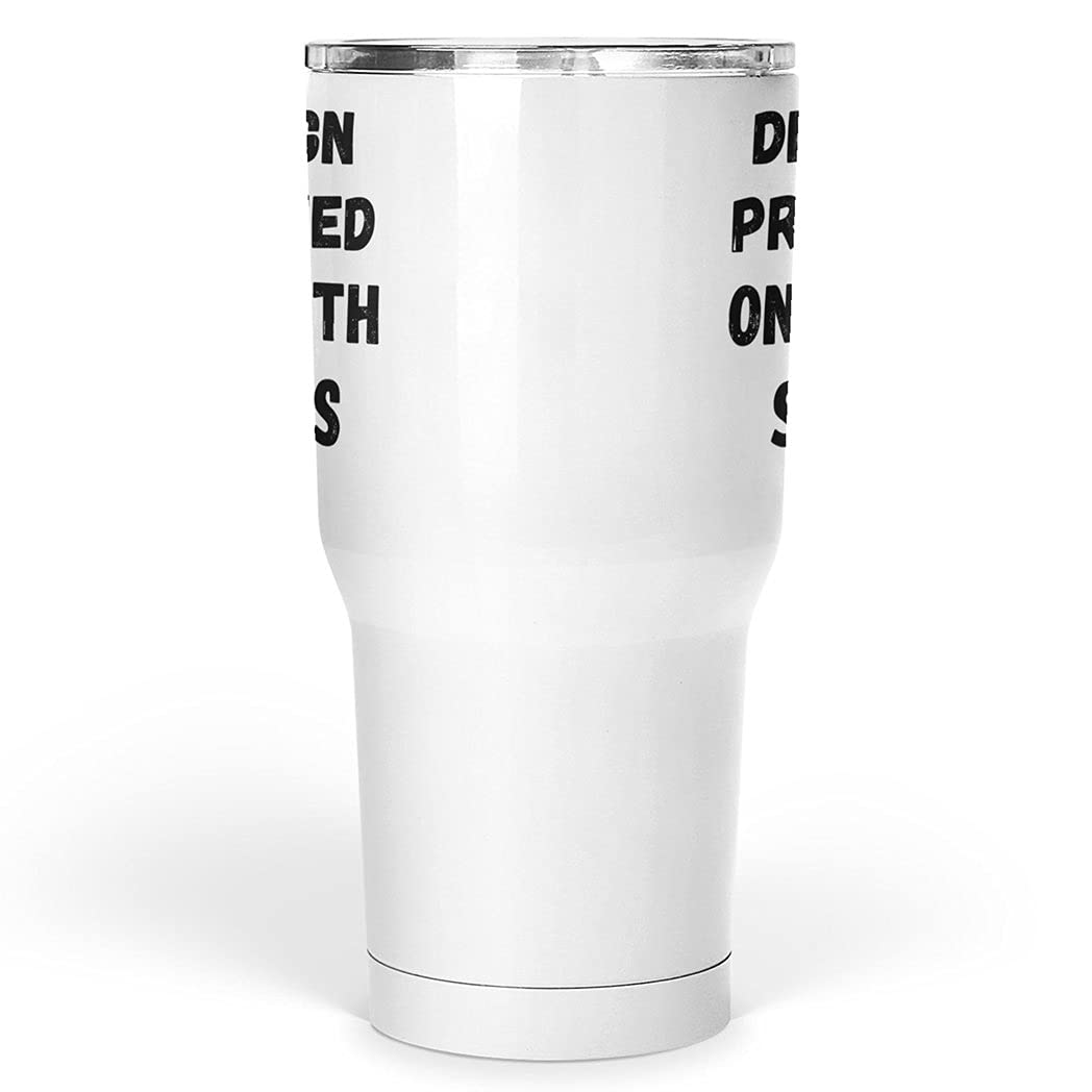 Funny Cane Corso Silhouette Tumbler 30oz - Dog Dad Gift for Men, Wise Man Quote Insulated Cup - Perfect for Christmas 2024 Gifts, Office Use & Coffee Lovers