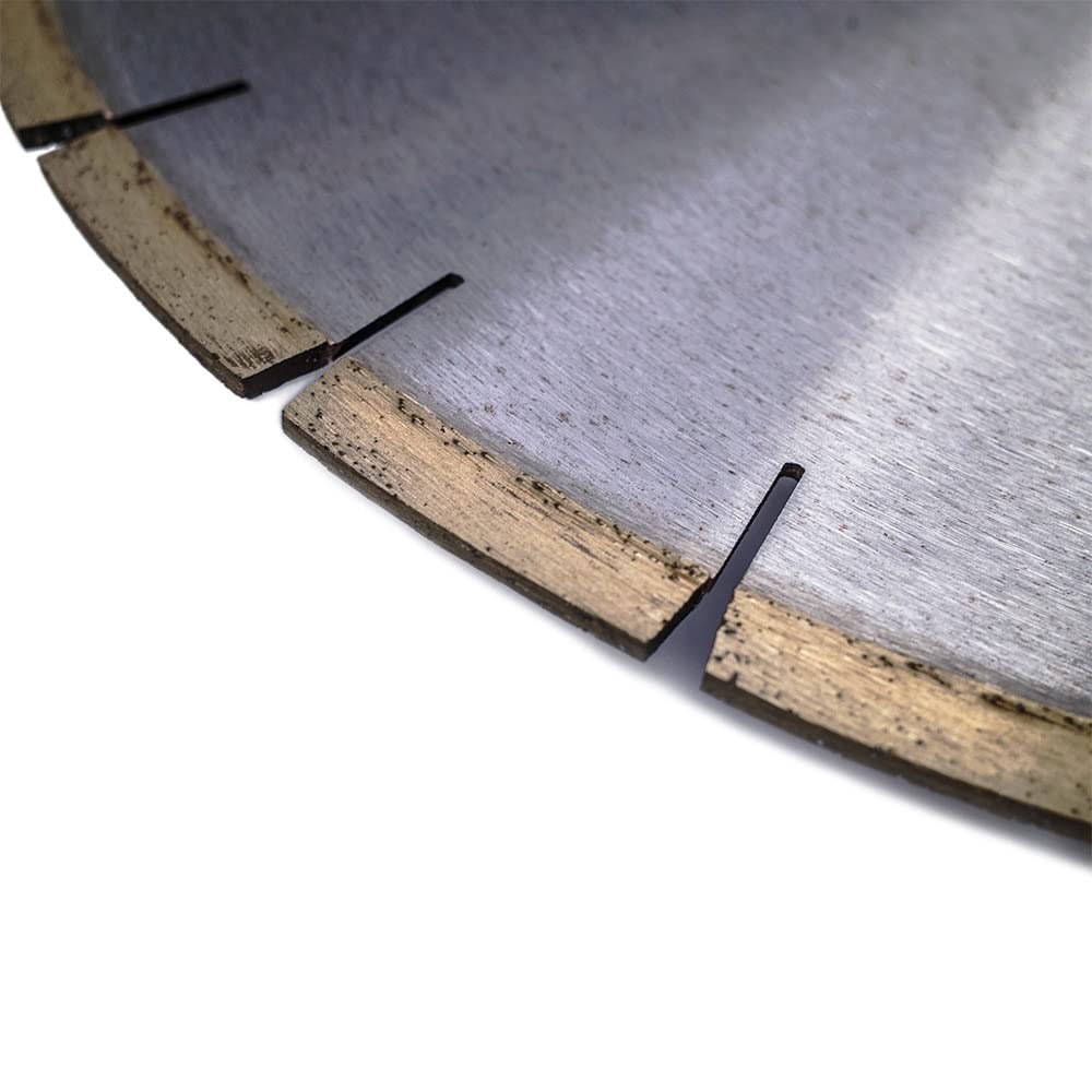 Premium 350mm Diamond Saw Blade - Silent Marble & Granite Cutting Disc for Professional Stone Work - Ideal for Granite, Concrete, Marble Tile Cutting (Outer Diameter: 350mm) - Perfect for Countertop Installation, Masonry Projects & DIY Home Renovations
