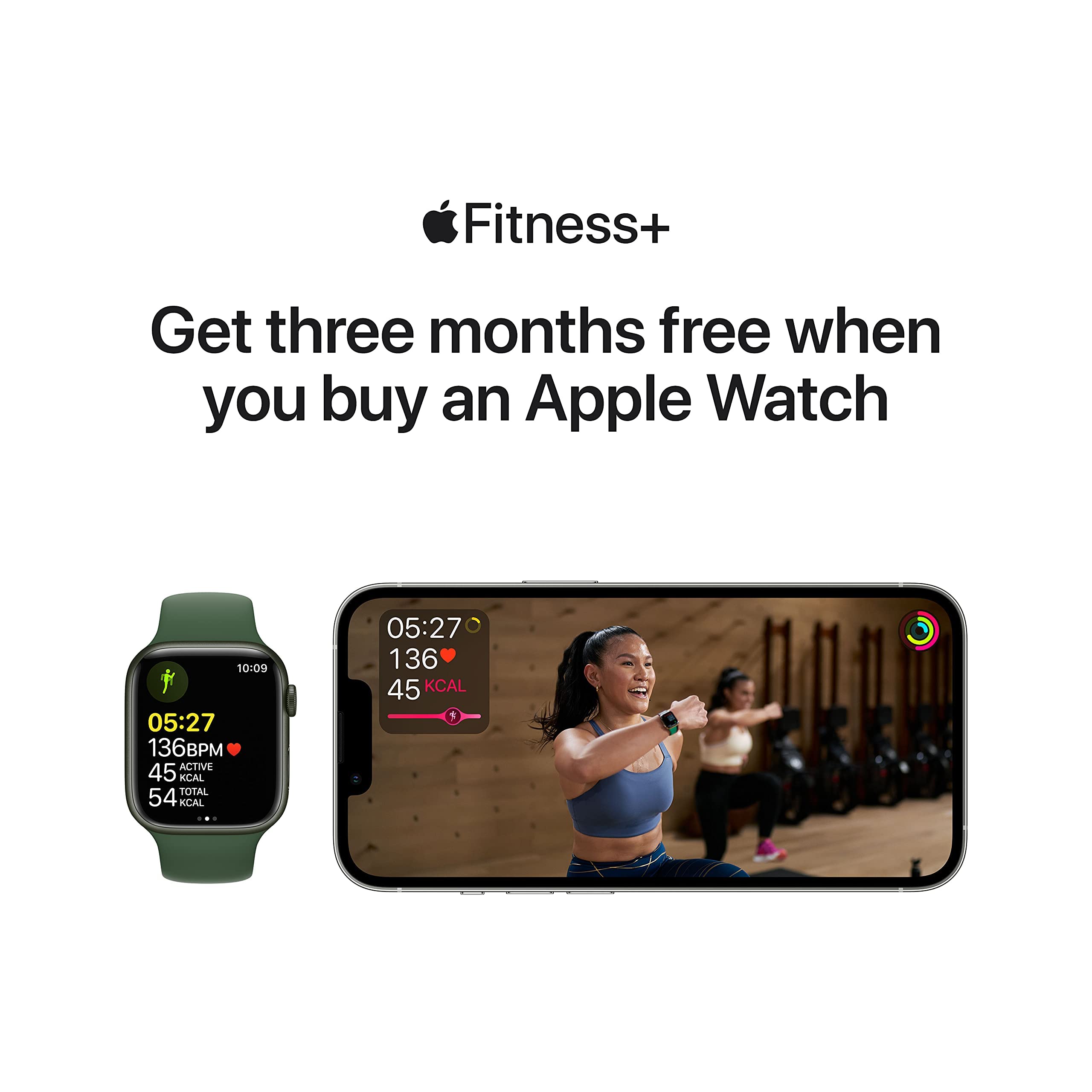 Apple Watch Series 7 GPS + Cellular 45mm - Midnight Aluminum Case with Midnight Sport Band (Renewed) | Smartwatch for Fitness Tracking, Calls & Notifications | Perfect for Workouts, Swimming & Daily Use