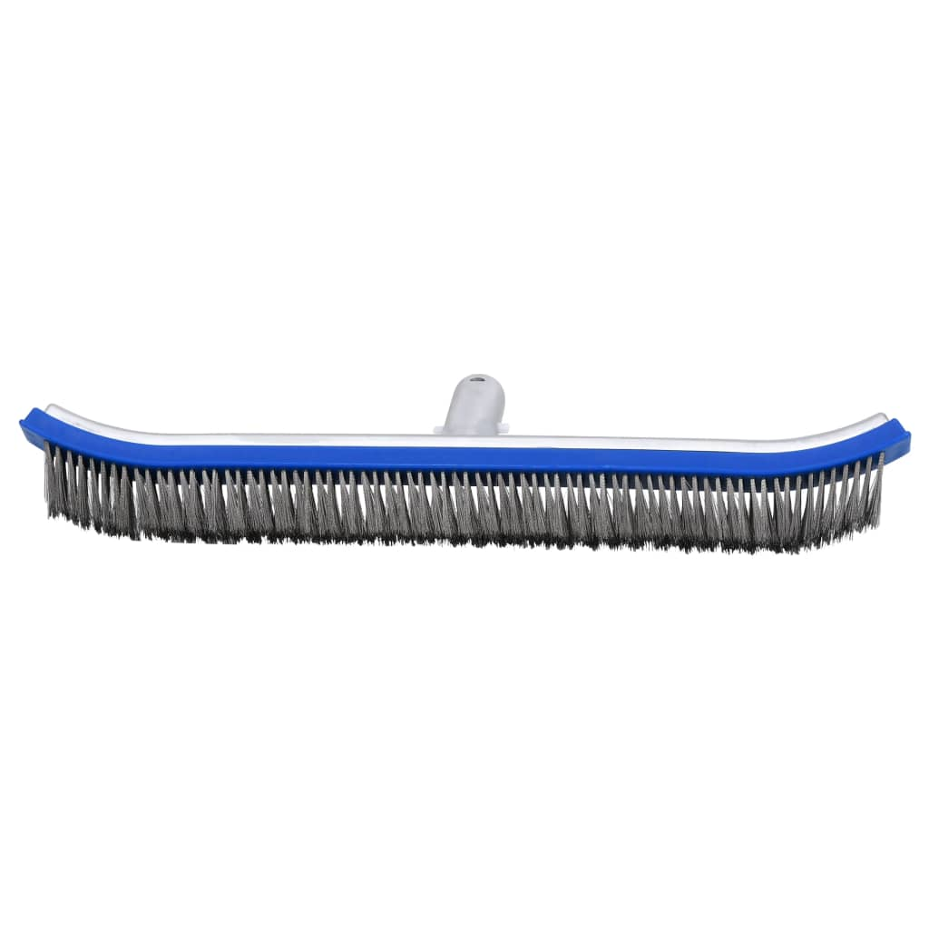vidaXL Aluminum Swimming Pool Wall Brush - Heavy Duty Pool Cleaning Tool for In-Ground & Above Ground Pools - Ideal for Removing Algae, Dirt & Debris