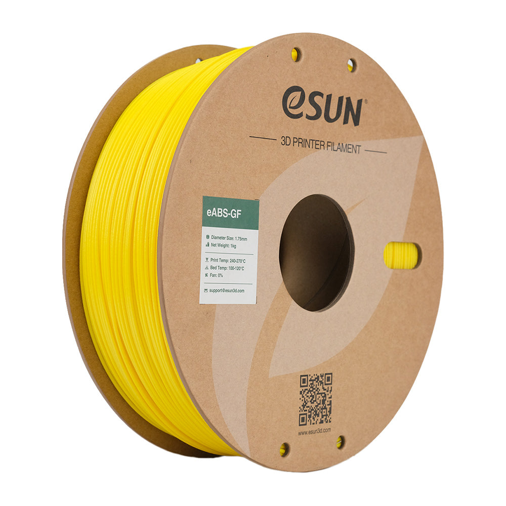 Premium eSUN ABS GF 3D Printer Filament 1.75mm 1kg Spool - High Strength, Heat Resistant, Various Colors for DIY, Prototyping & Home Projects