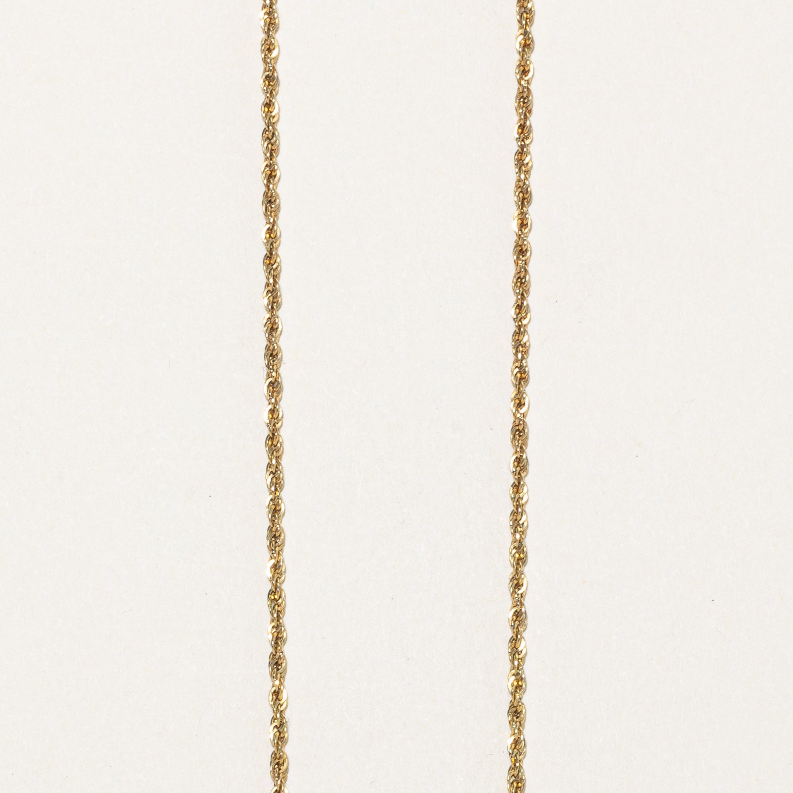 Lauren Stewart Rope Chain Necklace - 18 Inch Gold/Silver Plated Stainless Steel Jewelry for Women | Perfect for Everyday Wear, Parties & Gifts