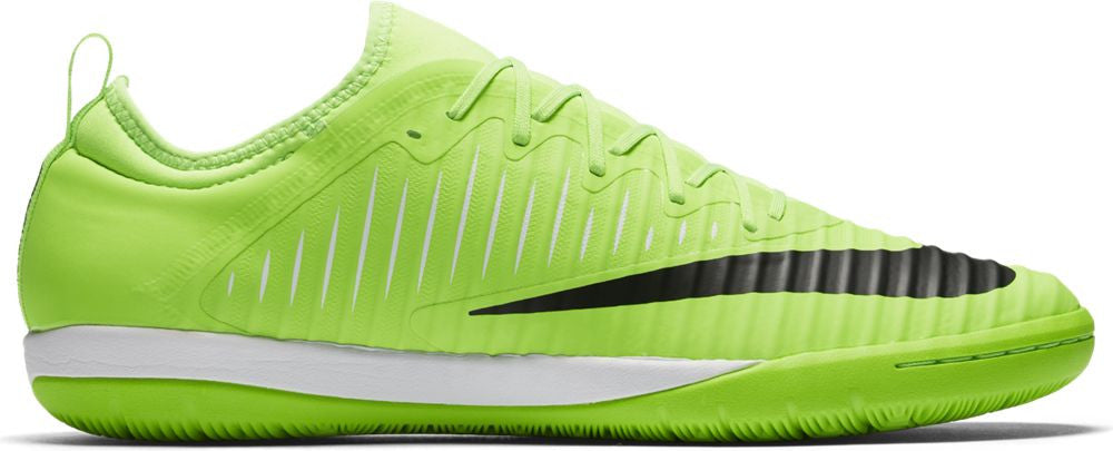Nike MercurialX Finale II IC Indoor Soccer Shoes for Men - Flash Lime - Lightweight & Breathable for Indoor Football Training & Games