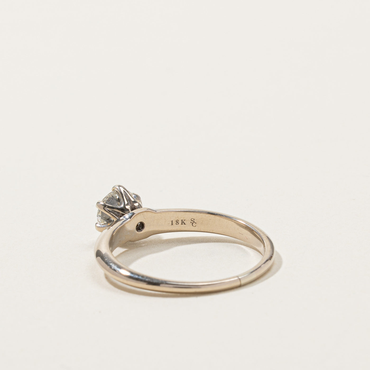 0.70ct SI1 Solitaire Diamond Engagement Ring for Women - Size 8 | Classic Wedding Band, Proposal Gift, Anniversary Jewelry | Perfect for Bridal, Valentine's Day & Special Occasions