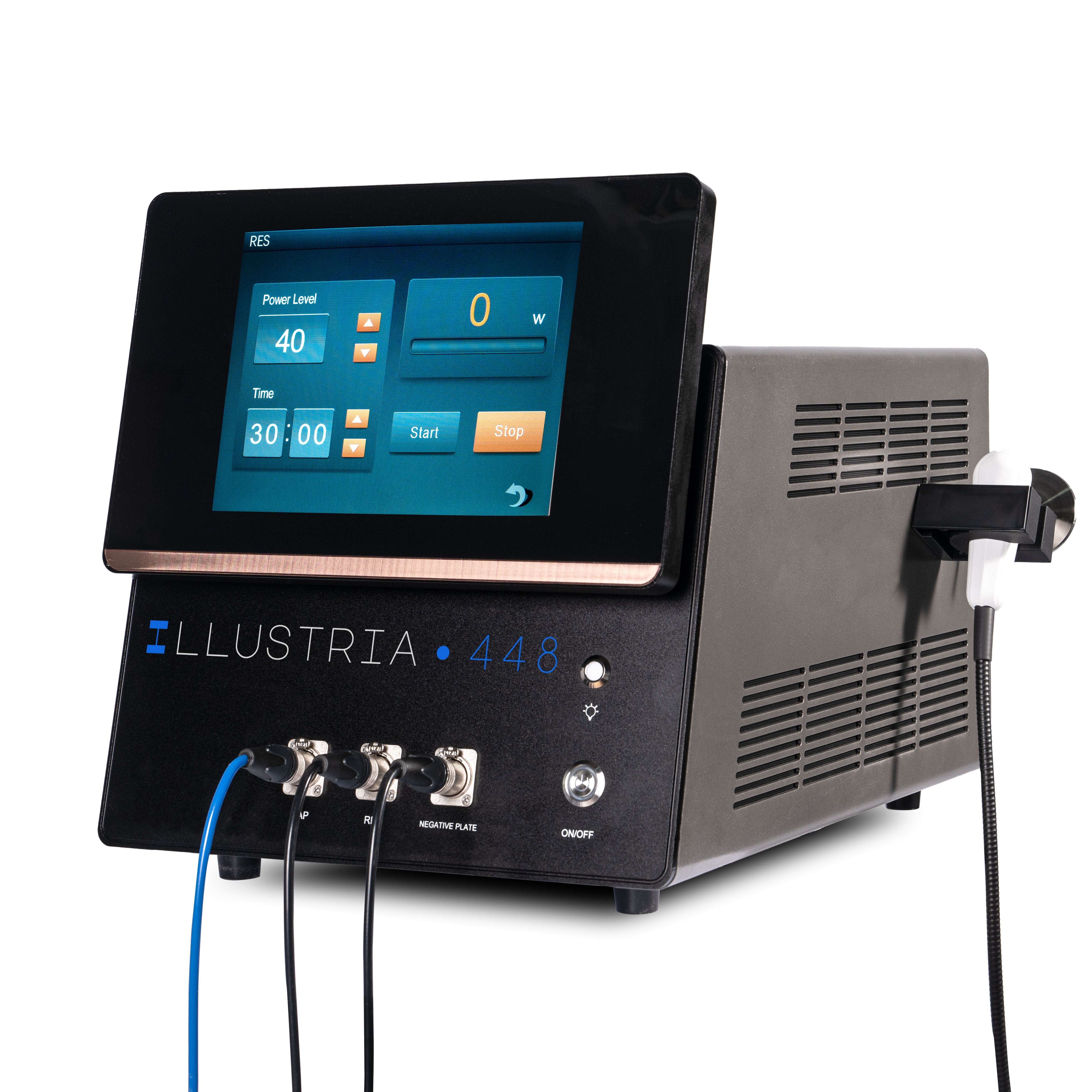 Illustria 448K Deep Penetration RF Weight Loss Machine - Professional Radio Frequency Body Slimming Device for Fat Reduction & Cellulite Treatment - Perfect for Home Spa, Beauty Salons and Personal Wellness Routines