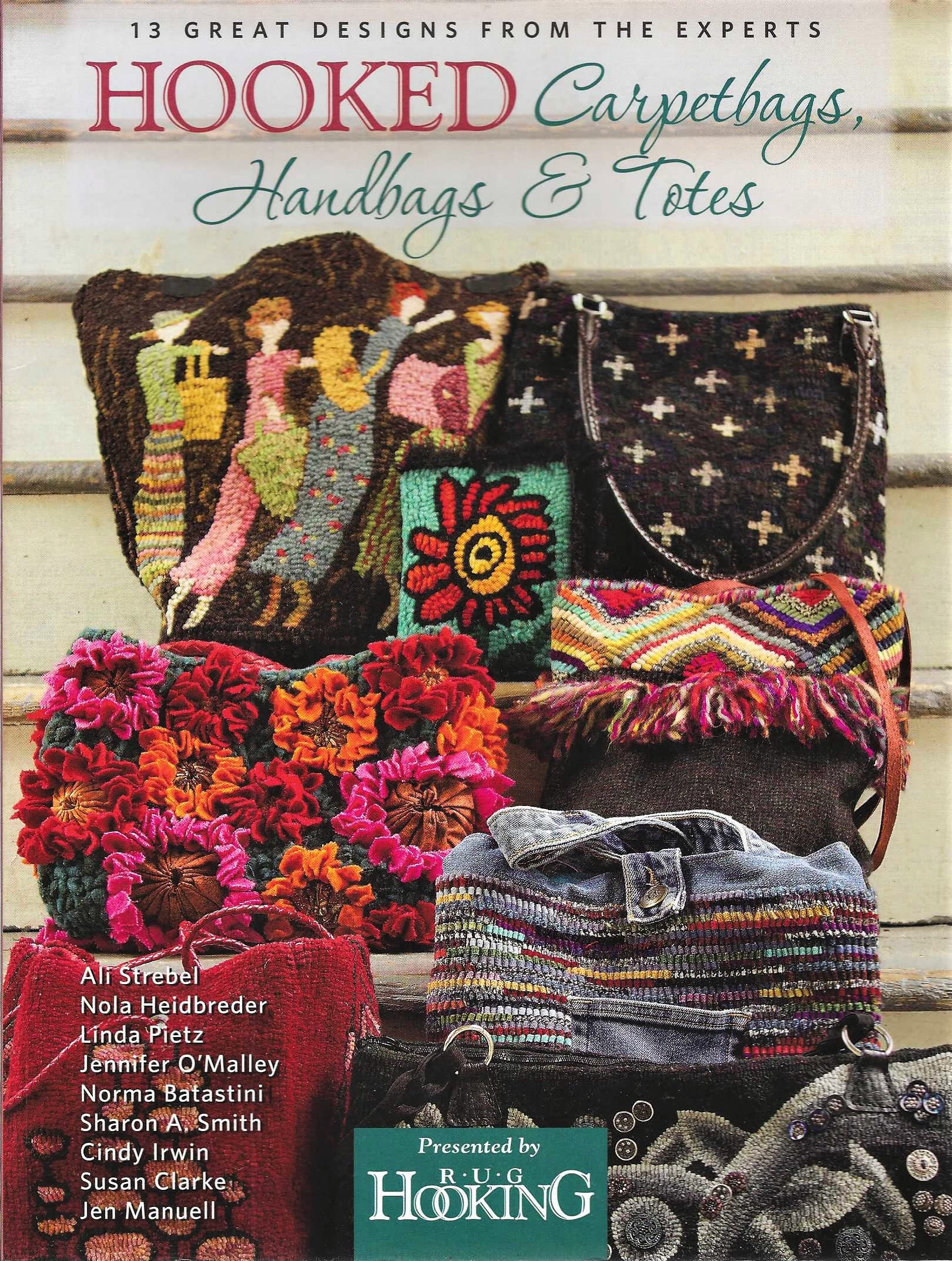 Hooked Carpet Bags, Handbags & Totes for Women - Stylish & Durable Woven Purses for Everyday Use, Travel & Shopping