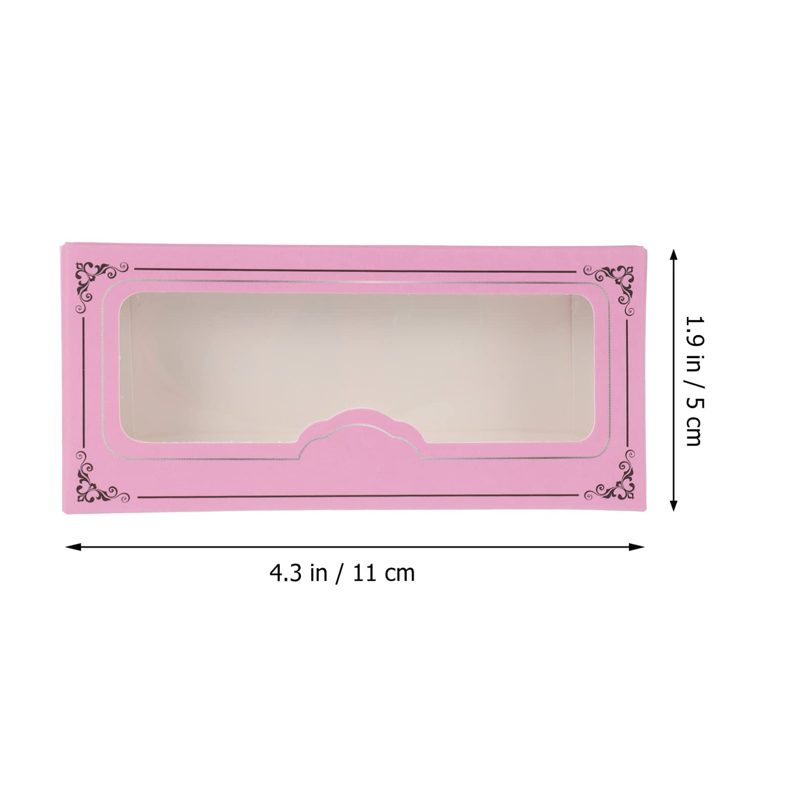 False Eyelash Case Organizer - 30pcs Empty Eyelash Storage Box for Makeup Display & Beauty Care | Pink Lash Packaging Holder for Women & Girls | Perfect for Salon, Travel & Home Organization