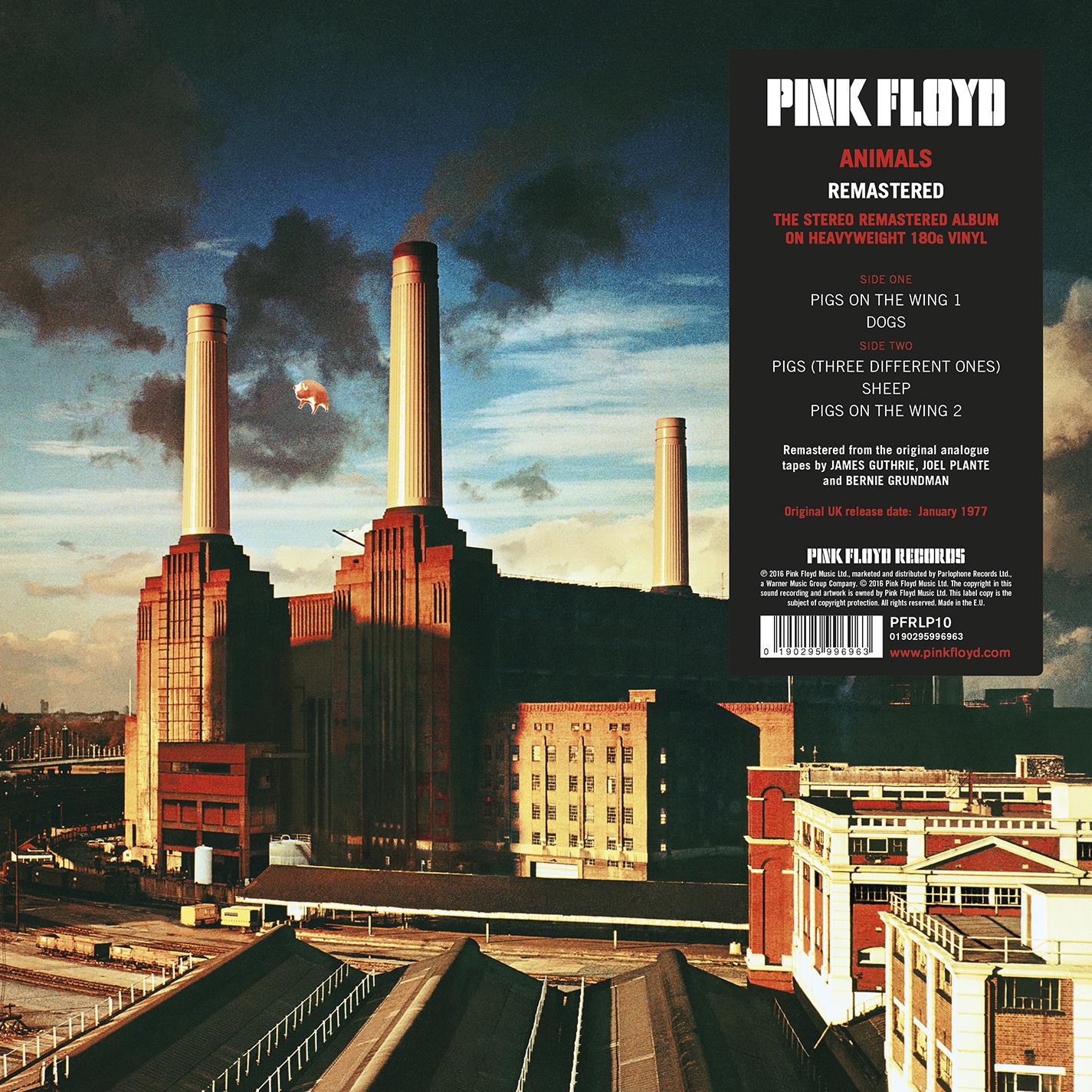 Animals (Vinyl) - 2016 Reissue by Pink Floyd | Classic Rock Album for Home Listening & Vinyl Collectors