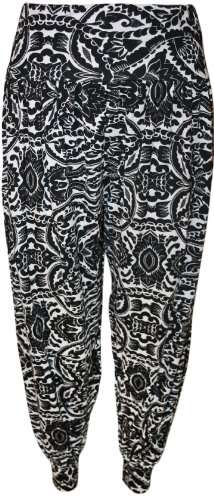 Black White Paisley