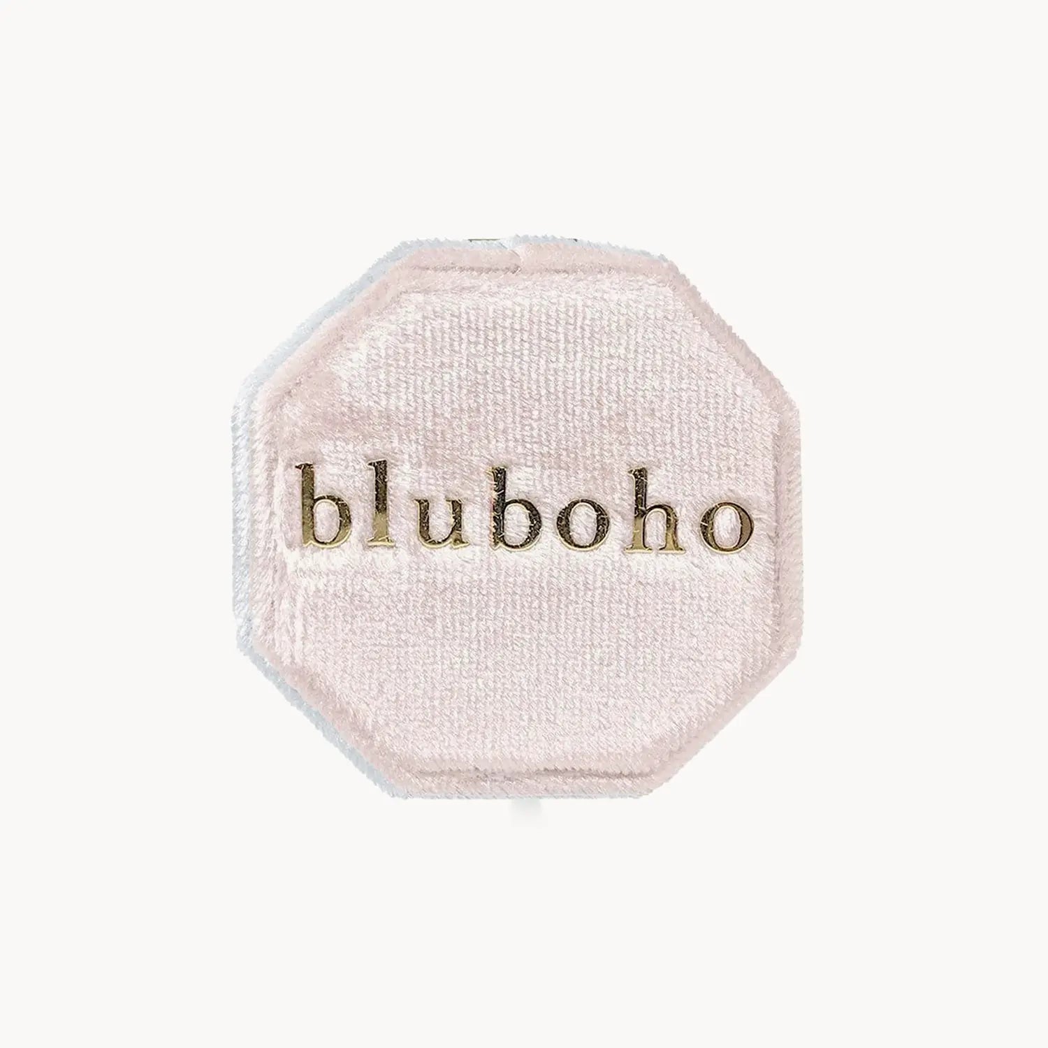 Bluboho Velvet Jewelry Box - Elegant Gift Box for Necklaces, Rings & Earrings - Perfect for Valentine's Day, Anniversary & Birthday Gifts