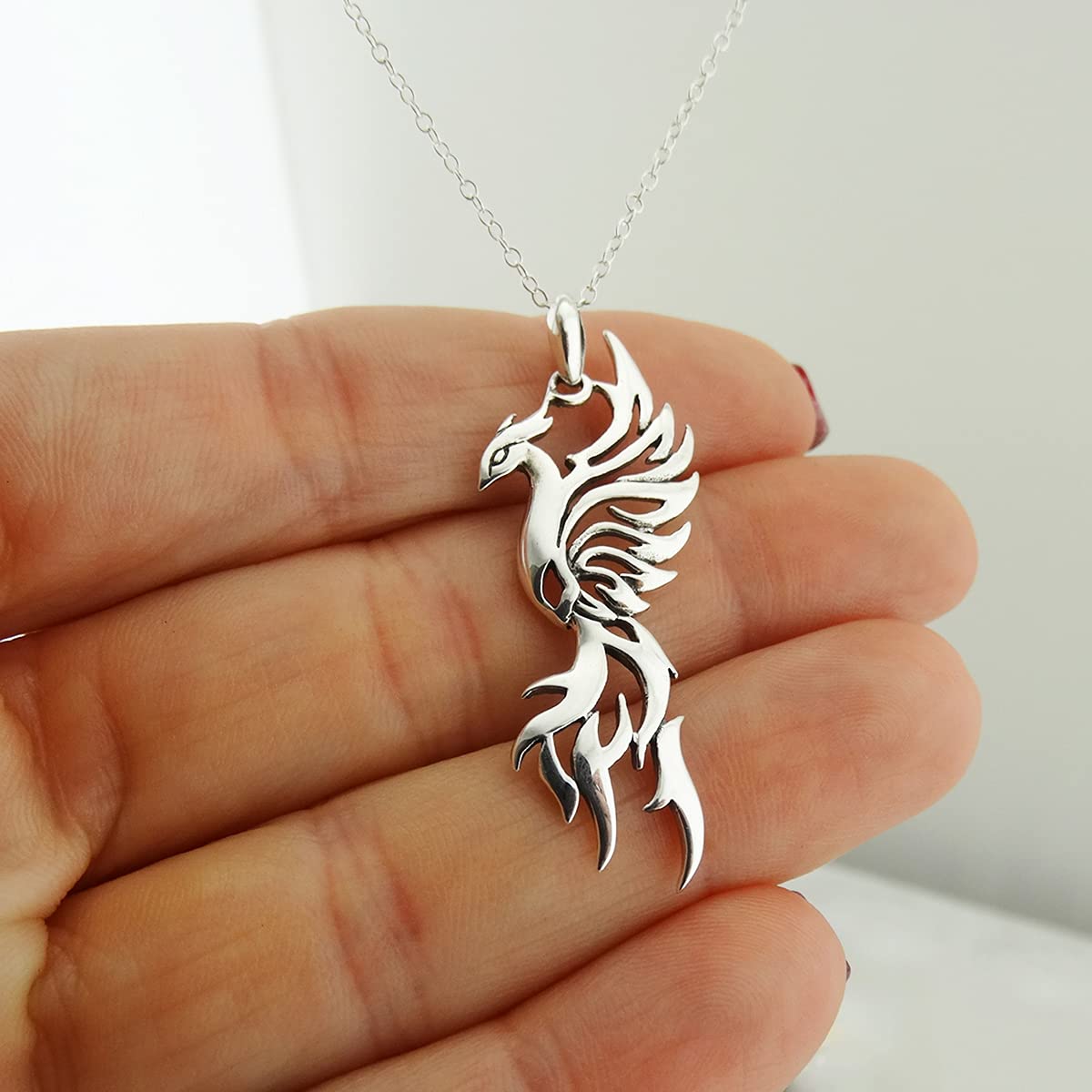 Sterling Silver Bird Pendant Necklace for Women - Elegant Jewelry Gift for Her, Birthday, Anniversary & Everyday Wear - Perfect for Casual, Office & Special Occasions