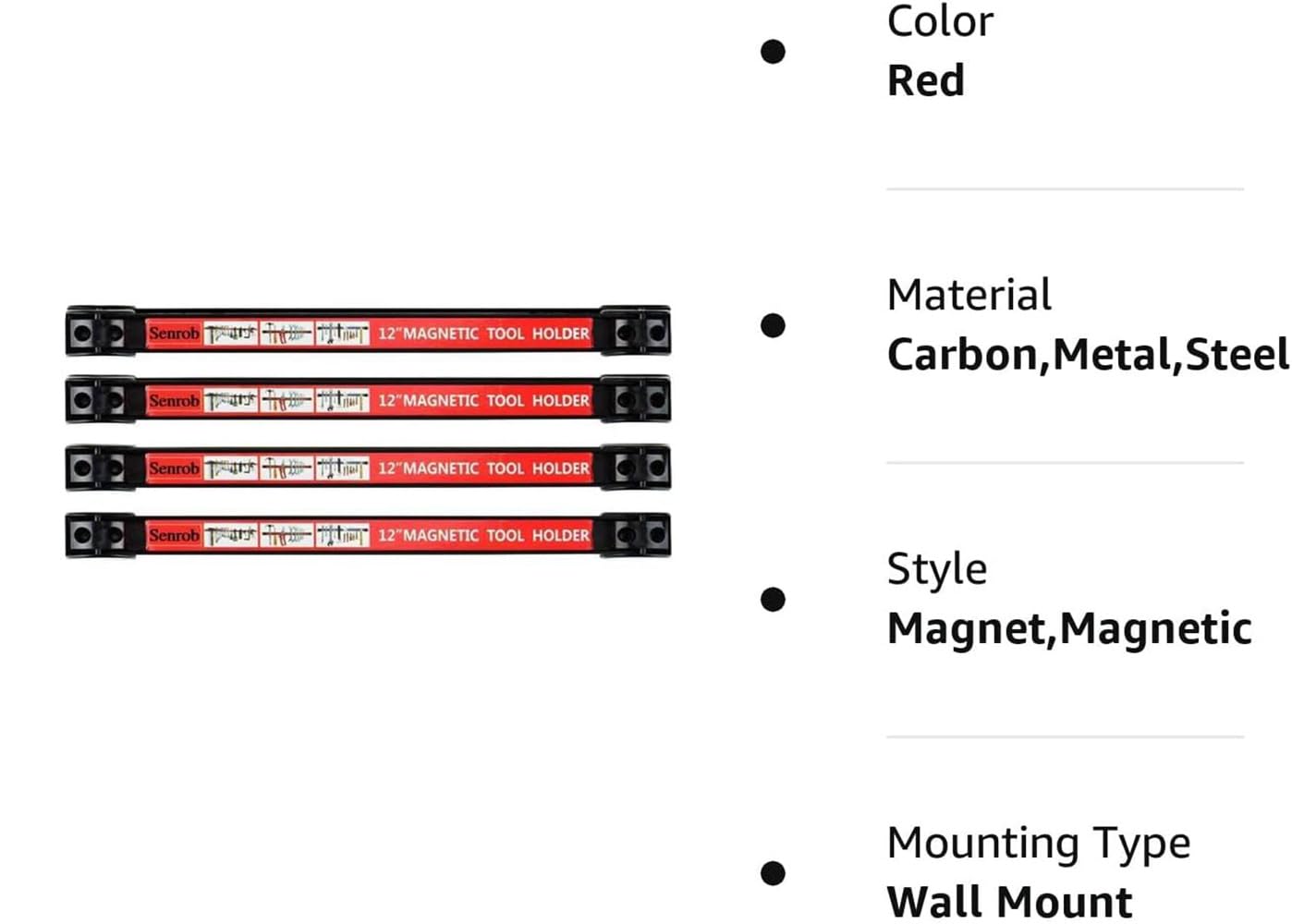 4 PCS 12