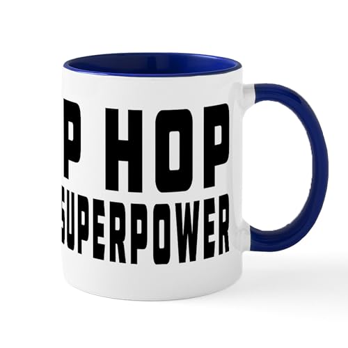 White/Navy Inside - Hip Hop Dance Is My Superpower Mug