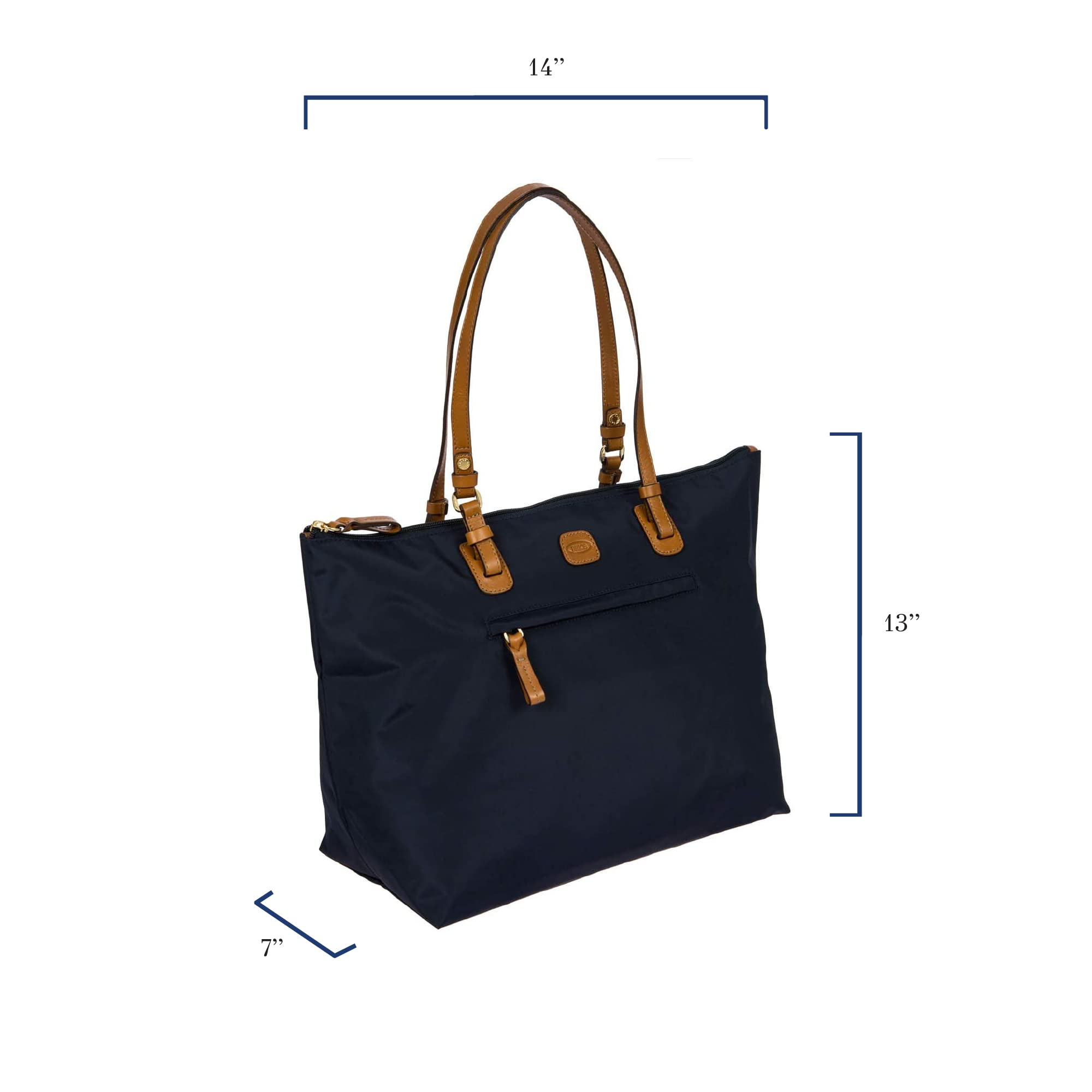 Bric's Sportina X-Bag - Large Designer Tote Bag for Women - 3-Way Convertible Shoulder Bag - Stylish Work & Travel Handbag - Perfect for Office, Commute and Weekend Getaways