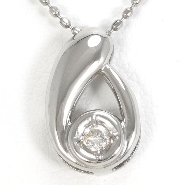 18K White Gold Diamond Necklace for Women - Elegant & Timeless Jewelry Gift for Wedding, Anniversary & Special Occasions
