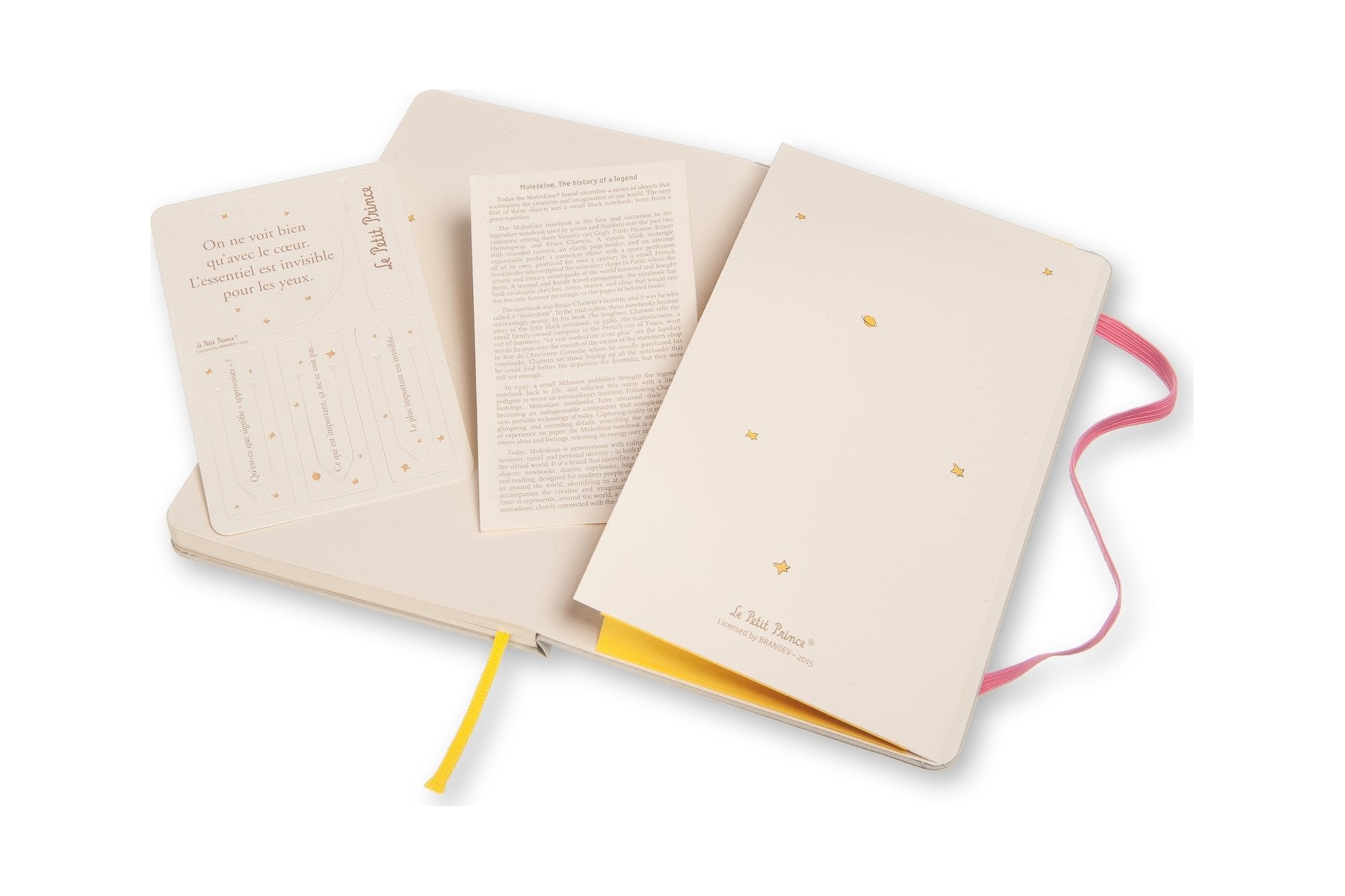 Moleskine Le Petit Prince 18-Month Weekly Planner & Notebook - Premium Hardcover Diary for Work, School & Travel Organization