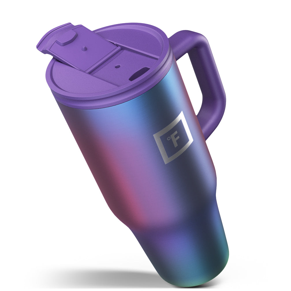 32 Oz Co Pilot Tumbler with Lid and Straw - Insulated Stainless Steel Travel Mug for Hot & Cold Drinks - Perfect for Commuting, Camping, and Office Use