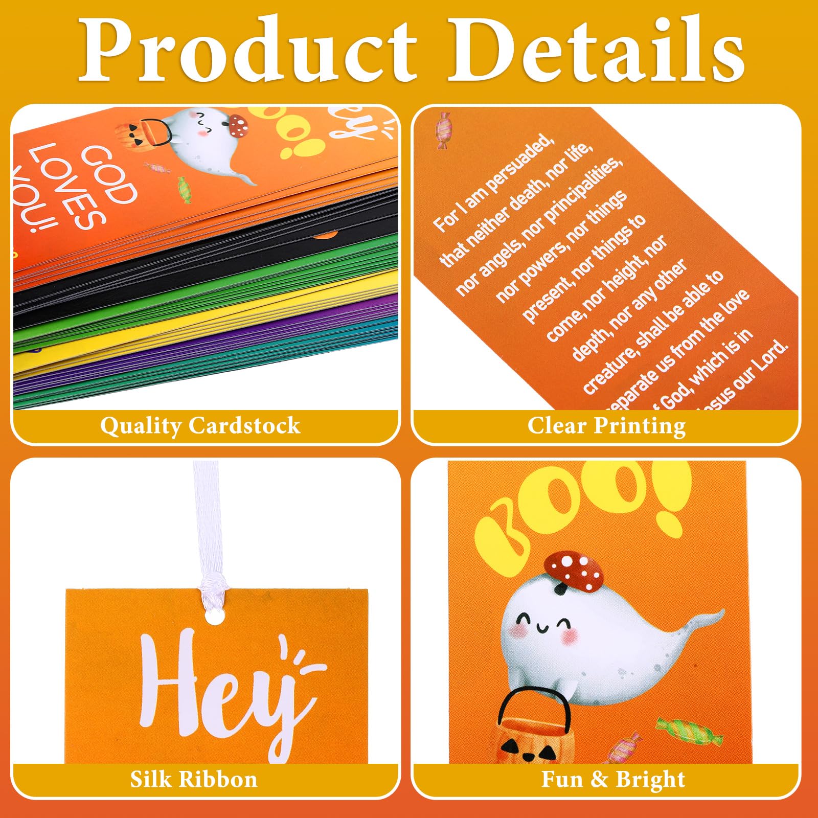 60 Pcs Religious Christian Bookmarks - Inspirational Bible Verse Gifts for Church, Teens, Men & Women - Perfect for Bible Study, Sunday School, Baptism Favors & Christian Home Decor