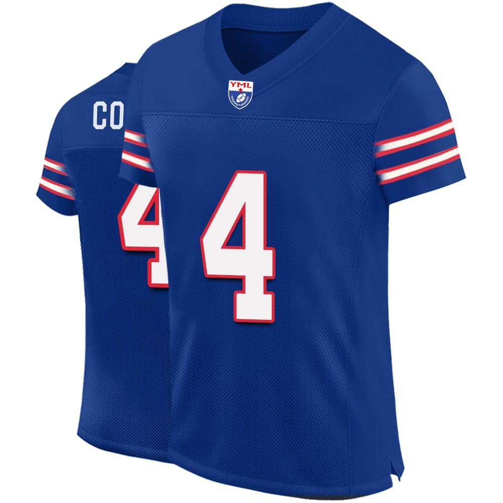 Custom Personalized Throwback Stitched Jerseys for Men, Women & Youth - Vintage Sports T-Shirts for Game Day, Gifts & Fan Apparel